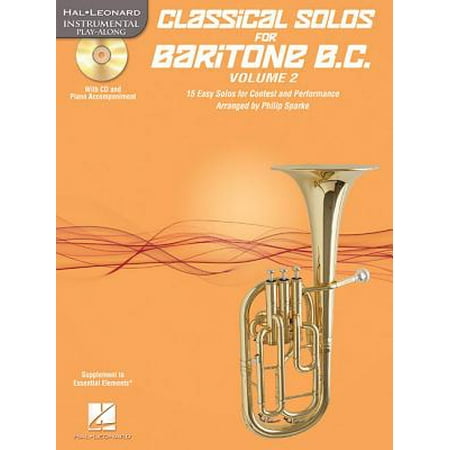 Classical Solos for Baritone B.C.: 15 Easy Solos for Contest and Performance