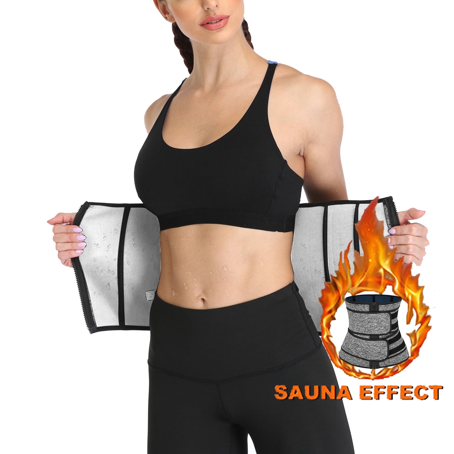 Details about   Neoprene Arm Trimmers Sauna Sweat Band for Women Men Weight Loss Exercise Shaper 