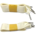 thumbnail image 3 of Satin Ribbon Shoe Laces Wide Flat Silk Shoelaces with, 3 of 5