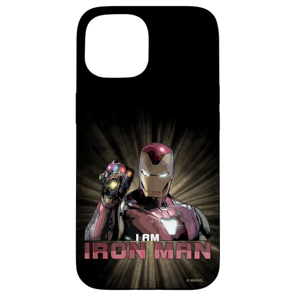 Funda para teléfono Marvel Avengers: Endgame I Am Iron Man iPhone 15