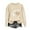 Beige, variant on Sweatshirt for Women Casual Green Sweatshirts Crew Neck Graphic Pullover Trendy Juniors Hoodies Long Sleeve