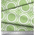 thumbnail image 2 of Soimoi Rayon Fabric Floral Mandala Decor Fabric Printed Yard 42 Inch Wide, 2 of 3