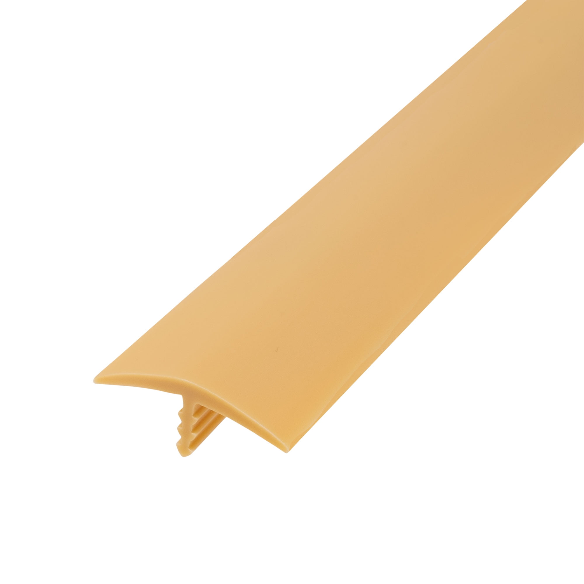 Outwater Plastic Tmolding 11/8 Inch Light Buttercotch Flexible