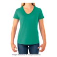 thumbnail image 3 of Playera Fruit of the Loom Talla G Sólida con Cuello V Verde, 3 of 4