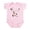 Petal Pink, variant on - Multi Cats Infant Bodysuit - Baby Light Bodysuit, Size Newborn - 24 Months