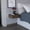 Brown, variant on Brown Color - Clear Assembly Guide for Wall Mount - Bedroom Use - Maximize Room Area