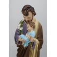 thumbnail image 5 of The Faith Gift Shop Collection of Saint Joseph Resin Stone Statue-Multi-colour- 16 Inch- Gift of Faith for Friends and Family, 5 of 12
