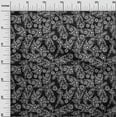 thumbnail image 3 of oneOone Georgette Viscose Black Fabric Asian Mosaic Sewing Material Print Fabric By The Yard 42 Inch Wide, 3 of 5