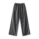thumbnail image 1 of Pantalones deportivos de secado rápido de pierna recta, pantalones anchos de cintura alta informales finos para mujeres europeas y americanas, 1 of 6