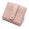 thumbnail image 1 of Cartera pequeña ultrafina de piel auténtica para mujer, estilo coreano, tarjetero múltiple, pequeña y delicada con capa superior de piel de vaca, 1 of 6