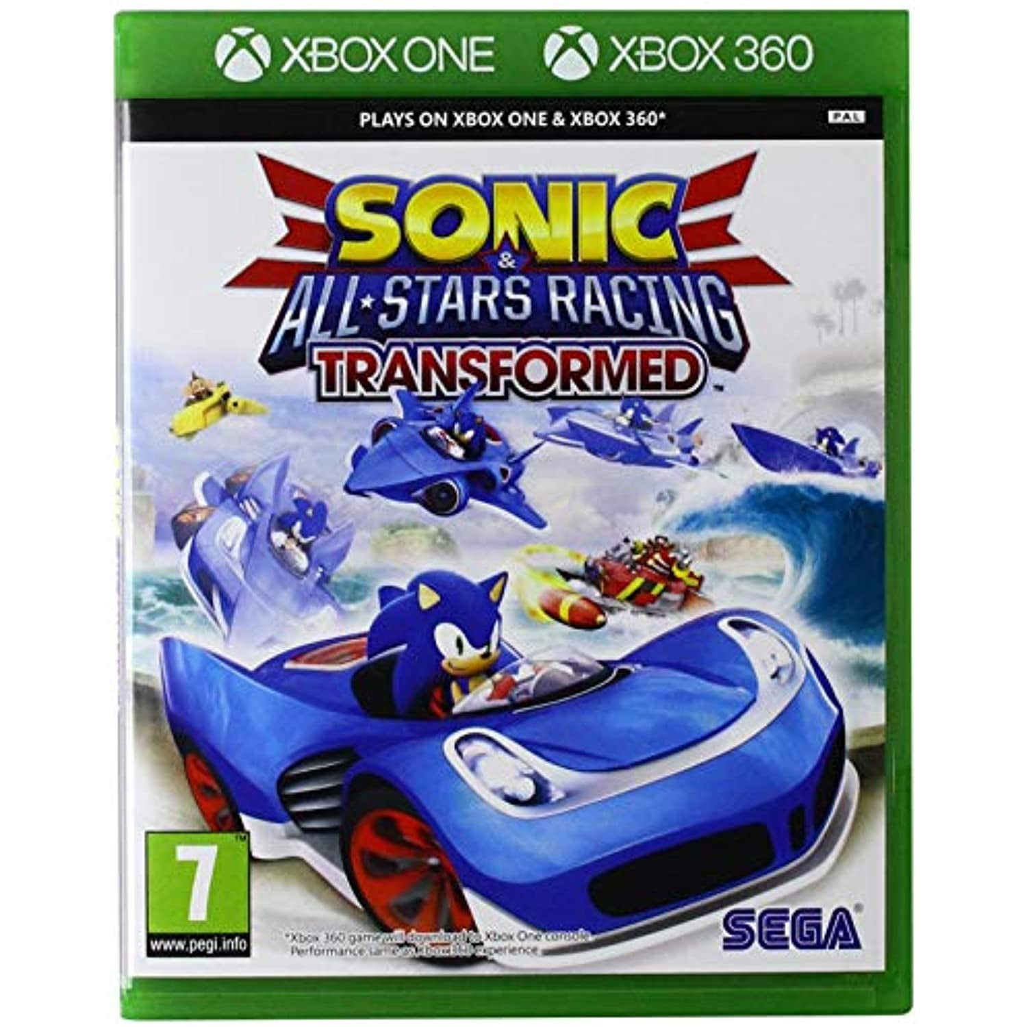 Sonic & All Star Racing Transformed - Xbox 360 em Promoção na