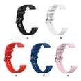 thumbnail image 4 of Correa de muñeca Moyic de silicona ajustable rosa para Relojes deportivos, 4 of 6