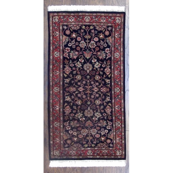 Wahi Rugs Hand Knotted Fine Persian Kashan Wool 2'4'' x 4'5" - W11197