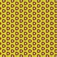 thumbnail image 1 of Ahgly Company Indoor Square Patterned Canary Yellow Area Rugs, 4' Square, 1 of 6