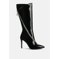 thumbnail image 2 of TSAROH Zip Around Calf Boot In Black, 2 of 6