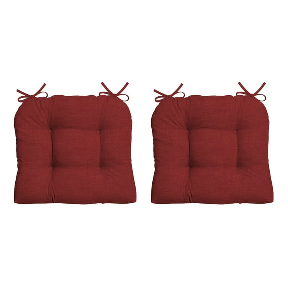 Arden Selections Patio Chair Cushion Set Ruby Leala Texture 2 Count