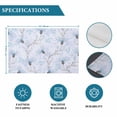 thumbnail image 6 of Blue Flowers Placemats Set of 4, Watercolor Botanical Floral Vines Plants Placemats for Dining Table, Place Mats for Kitchen Tabletop, Waterproof Wipeable Dining Table Mats Set, 6 of 9