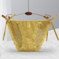 thumbnail image 4 of B91xZ Strings pour Femmes en Microfibre Lissante, Jaune L, 4 of 4