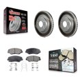 thumbnail image 1 of Transit Auto Front Coated Disc Brake Rotors and Ceramic Pads Kit for Car 2013 Acura ILX 2.0L KGT-100511, 1 of 11
