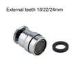 thumbnail image 3 of maskred Brass Extender Adapter Aerator Water Saving Filter Bidet Nozzle Kitchen Home Improvement Daily Tools Hardware 24mm, 3 of 6