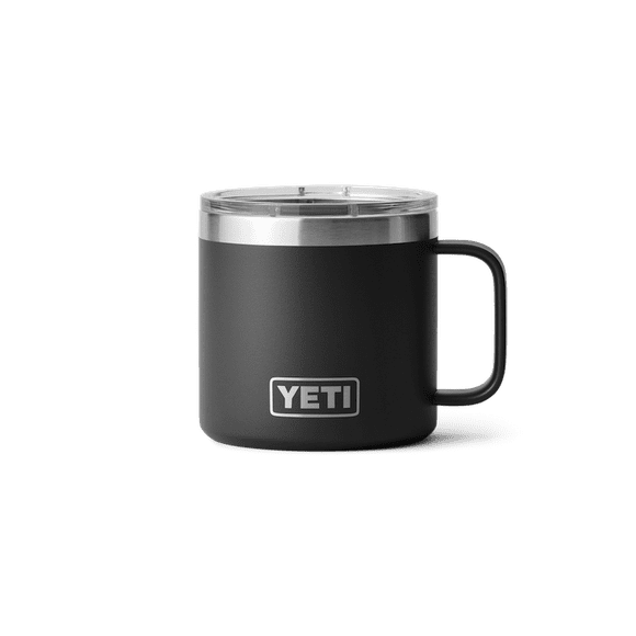 Yeti Rambler 14oz Mug Black con Tapa Magslider - Negro Yeti Yeti Rambler 14oz Mug