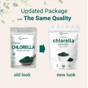 Micro Ingredients Organic Chlorella Powder, 20 Ounces | Broken Cell Wall Green Superfood Powder