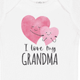 thumbnail image 4 of Inktastic I Love My Grandma Two Hugging Hearts Boys or Girls Baby Bodysuit, 4 of 5