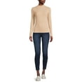 thumbnail image 2 of No Boundaries Women's Juniors Long Sleeve Mock Neck Top, Sizes XS-3XL, 2 of 5
