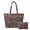 Christmas Bow, variant on Qpednta HO Santa Claus Quilted Tote Bag Soft Polyester Fabric Quilted Puffer Tote Bag Personalized Large Capacity Shoulder Bag for Office and Weekend Getaway