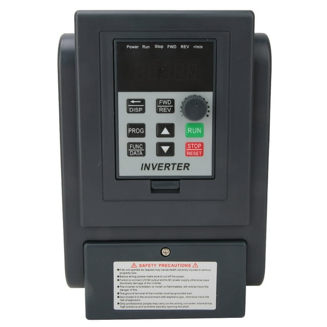Variable Frequency Drive Converter, Variable Frequency Drive, Single Phase Input 2.2KW For Speed Regulation Controlling The Start, Stop