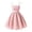 Z1 Pink, variant on Girls Casual Dress Baseball Pattern Ruffle Hem Skirt Summer Everyday Knit Camisole Dress 2-10Y