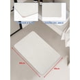 thumbnail image 2 of Tapete de Baño de Piedra, Almohadilla de Baño de Piedra, Almohadilla de Suelo de Diatomita, Antideslizante, Súper Absorbente de Humedad, Secado Rápido, Fácil de Limpiar para Baños, 2 of 4