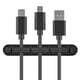 thumbnail image 5 of Organizador de cables de escritorio de silicona fijo Cable de datos Enrollador fijo Organizador de cables de almacenamiento de cable de carga, 5 of 5
