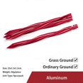 thumbnail image 5 of Outdoor Camping Tent Nail Pegs Aluminum Alloy Abs Hiking Screw Tent Stake For Sand Snow Grassland Multiple Choices, 5 of 5