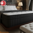 thumbnail image 3 of UltraFlex® Opulence 14" Twin Size Medium Firm Mattress – Canadian Pocket Coil Hybrid with Advanced Cooling Gel, Plush Euro-Top & Luxury Edge Support, 3 of 11