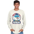 thumbnail image 3 of Tootsie Mr Owl USA American Patriot Long Sleeve TShirt Men Women Brisco Brands S, 3 of 6