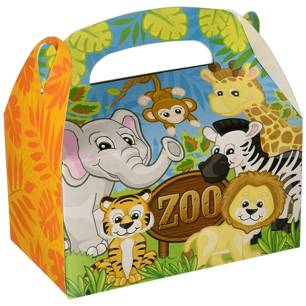 6.25" zoo animal dozens treat boxes