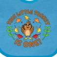 thumbnail image 4 of Inktastic This Little Turkey is One Cute Thanksgiving Birthday Boys or Girls Baby Bib, 4 of 4