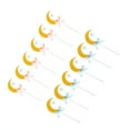 thumbnail image 4 of Cupcake Toppers,12pcs Cupcake Toppers Star Cake Toppers Food Picks Exquisite Design, 4 of 14