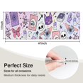 thumbnail image 5 of Purple Gothic Cat Crystal Pattern Kitchen Rug Mat,Kitchen Runner Rugs Non Skid Washable,Decorative Kitchen Floor Mats for Kitchen,Sink,Laundry,17"X47", 5 of 5