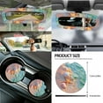 thumbnail image 5 of Yuyamidu Starfish Car Seat Covers Beach Steering Wheel Cover Shell Seatbelt Pad Garbage Can Rearview Mirror Cover Handbrake Cover Set Car Armrest Cover Cup Holders, 14 Piece, 5 of 7