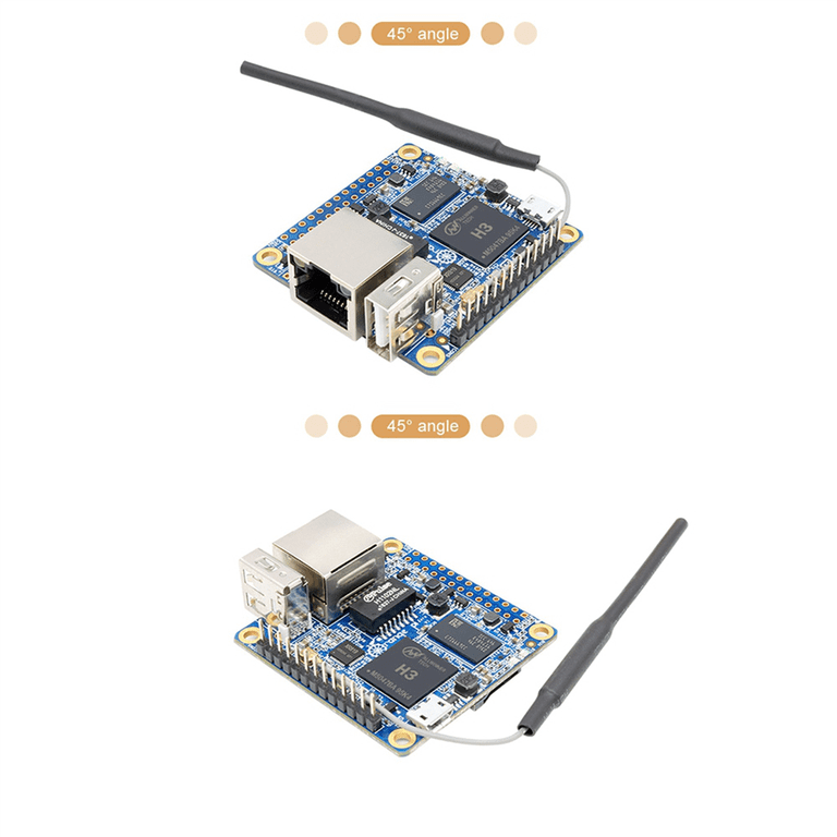 Orange Pi Zero LTS Single Board Computer – AllWinner H3 Quad-Core, 512MB RAM