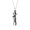 Black, variant on Hip Hop Embrace Couple Pendant Necklace Adjustable Length Him Her Hugging Pendant Necklace Anniversary Jewelry Valentine Day Gift