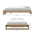 thumbnail image 5 of Nexera Gael 12" Platform Bed Frame with Slats, Queen, 5 of 5