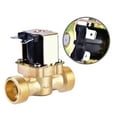 thumbnail image 5 of TOP-MAX DN15 1/2" Brass Solenoid Valve One-Way Water Valve DC12V OR DC24V Normally Closed Brass Electric Solenoid, 5 of 8