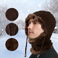 thumbnail image 2 of lionlar Winter Windproof Weather Knitted Hats and Brown, 2 of 8