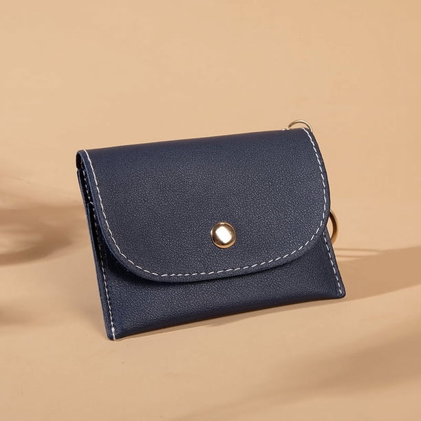Mini bolso portátil para guardar tarjetas para hombres y mujeres, tarjetero, llavero