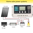 thumbnail image 2 of Controlador De Carga Solar Pantalla LCD de controlador solar 10A/20A/30A para batería de hierro de litio (30A) Tmvgtek Libre de BPA, 2 of 9