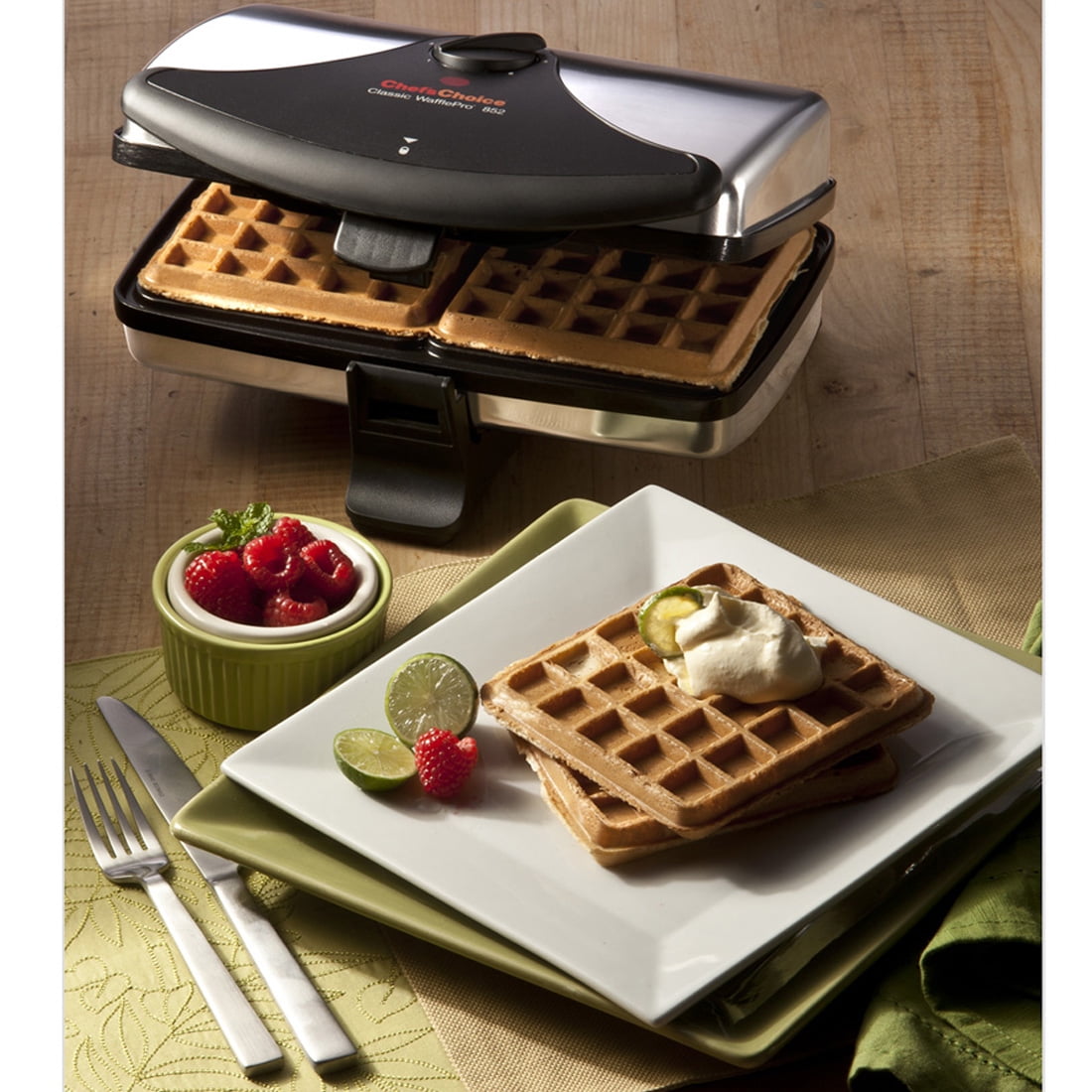 chefs choice classic wafflepro 852