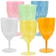 thumbnail image 4 of KAKOWELY 6 vasos de plástico para bebidas de colores, copas para cócteles, vasos para jugo y cócteles., 4 of 4